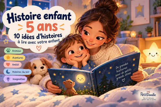Histoire enfant 5 ans : idées d’histoires à lire en famille