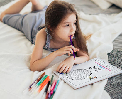 Labyrinthes Amusants pour Enfants — 33 Pages à Imprimer